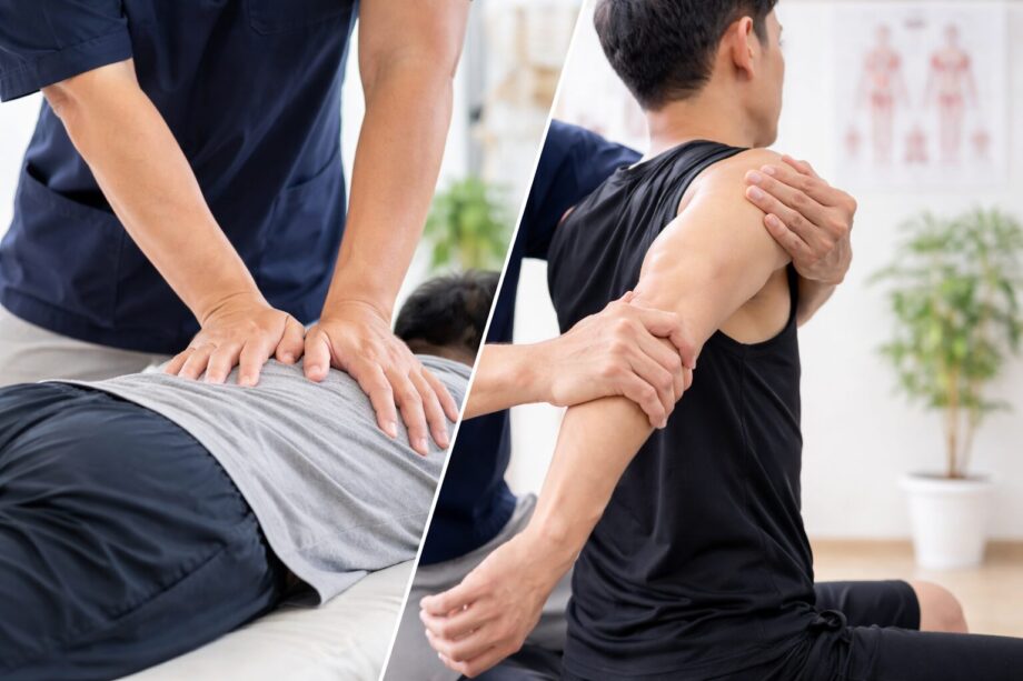 40代・男性・介護職｜腰下部の痛み・左上肢帯の痛みの改善例